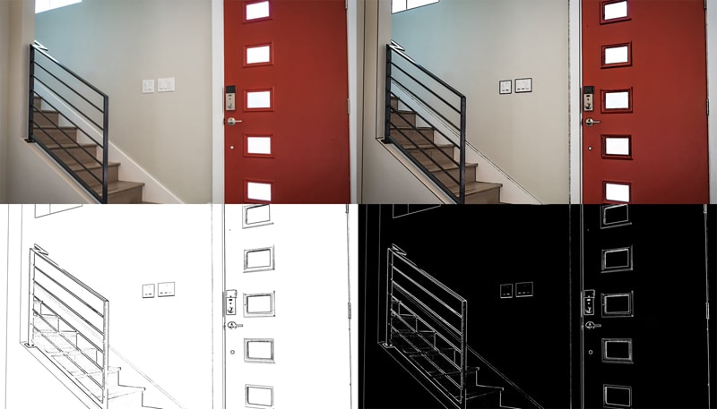 Acesight Outline Function Enhances the Sight With Lines on the Edges of Things in View